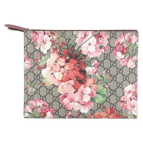 cosmetic pouch gucci|Gucci bloom toiletry pouch.